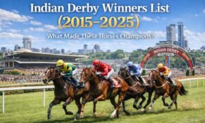 Indian Derby Winners List (2015–2025): What Made These Horses Champions?