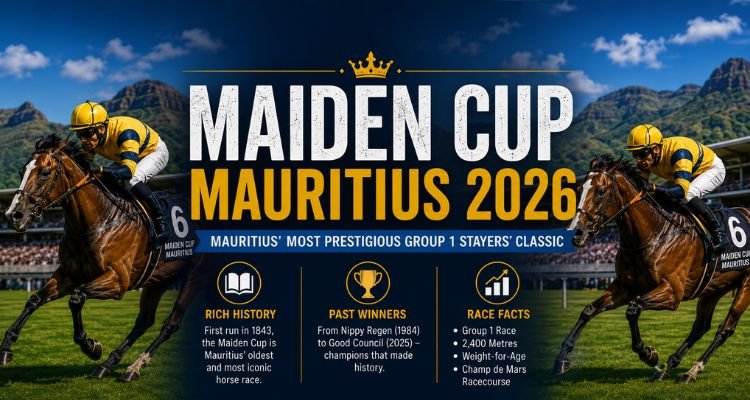 Maiden Cup Mauritius 2026